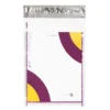Meesho Printed TP6 Black and White 10 x 14 Inches Courier Bags